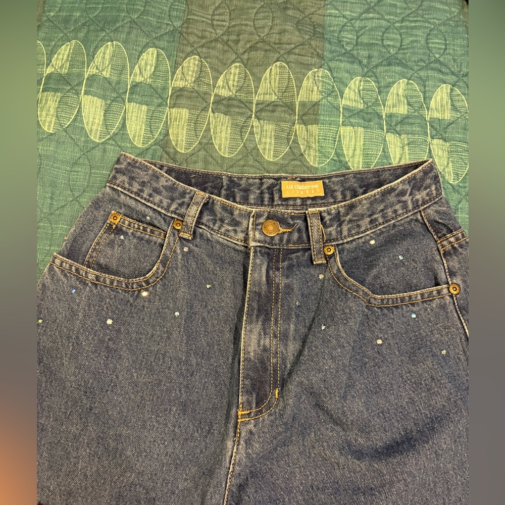 Liz Claiborne Blue High Rise Jeans Classic Style